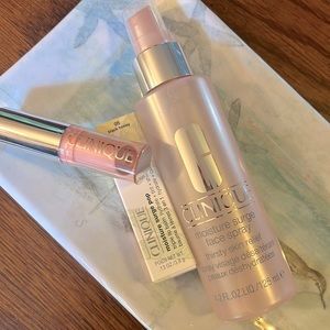 NEW Clinique Moisture Surge Face Spray and Triple Lip Balm
